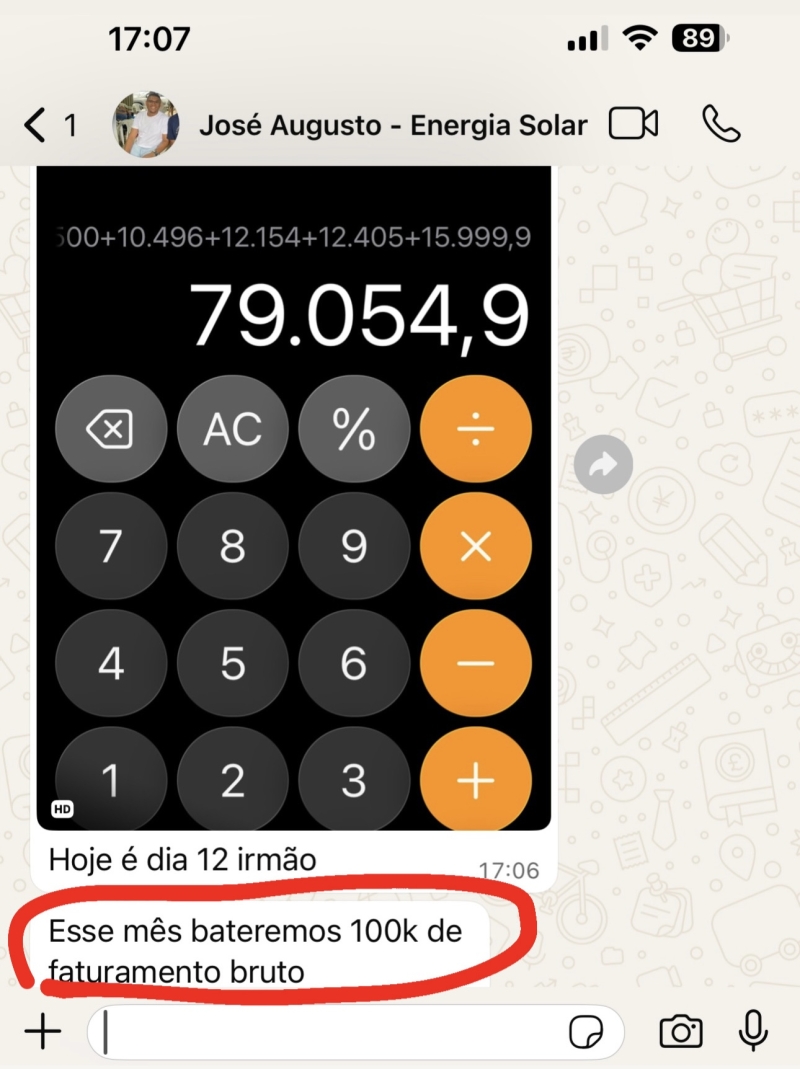 Resultado de José Augusto — Energia Solar